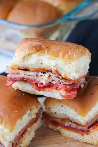 Easy Hot Italian Sliders Recipe (with Hawaiian Rolls)