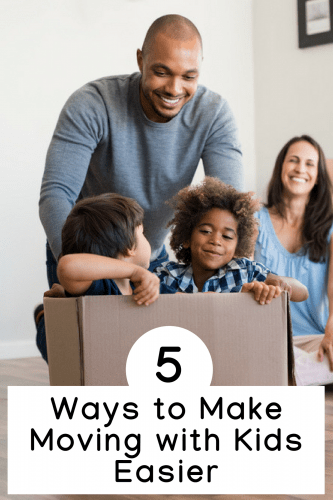 Moving with kids can seem daunting, but there are a number of things that you can do to make the transition smoother and easier on them.