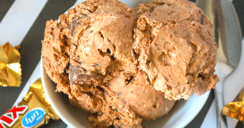 Homemade Twix Ice Cream Recipe (No Churn Ice Cream!)