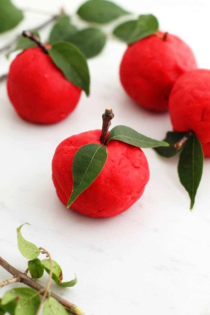 Taste-Safe Apple Cinnamon Scented Playdough Recipe