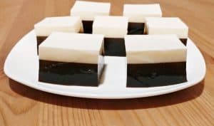 Coconut Cream and Coffee Jelly
