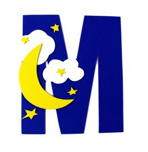 Letter M Craft With Printable – M is For Moon