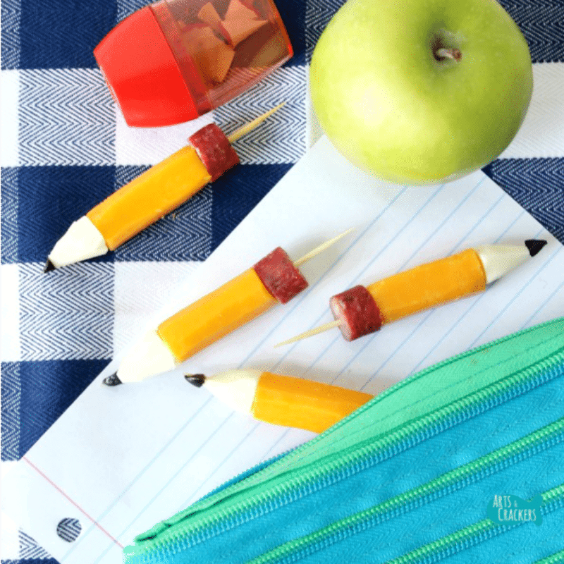 String Cheese Pencil Stubs