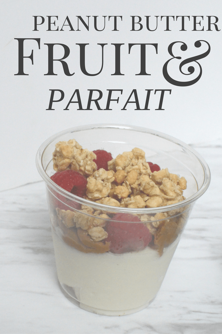 peanut butter and fruit parfait recipe