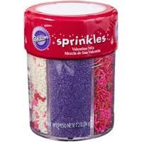 Wilton Sweetheart 6-Cell Valentine Sprinkles Mix