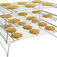 Stainless Steel 3-Tier Stackable Cooling Rack Set