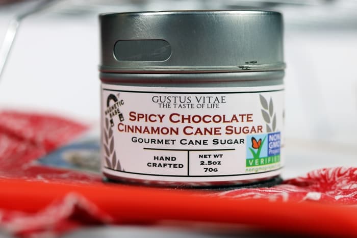 Gustus Vitae spicy chocolate cinnamon cane sugar