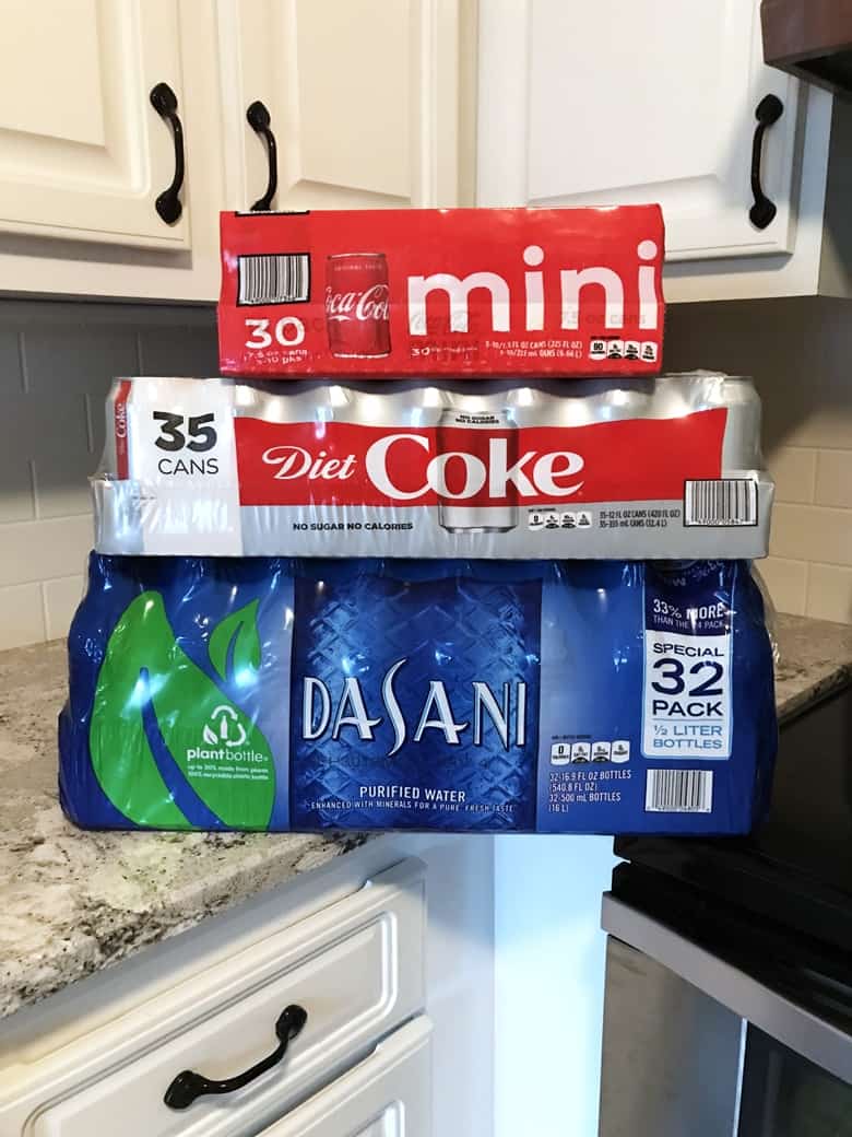 Club Size Beverages from Sam's Club