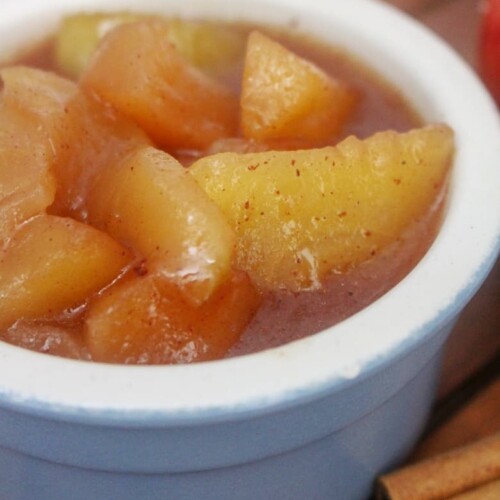 Cracker Barrel Fried Apples Recipe in the Slow Cooker