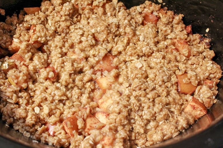 Crockpot Apple Pear Crisp