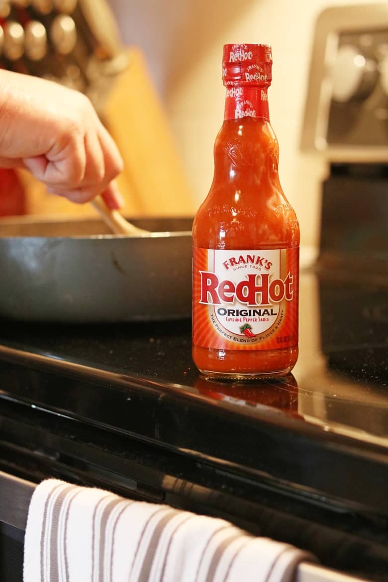 Frank's RedHot Sauce in Ground Beef