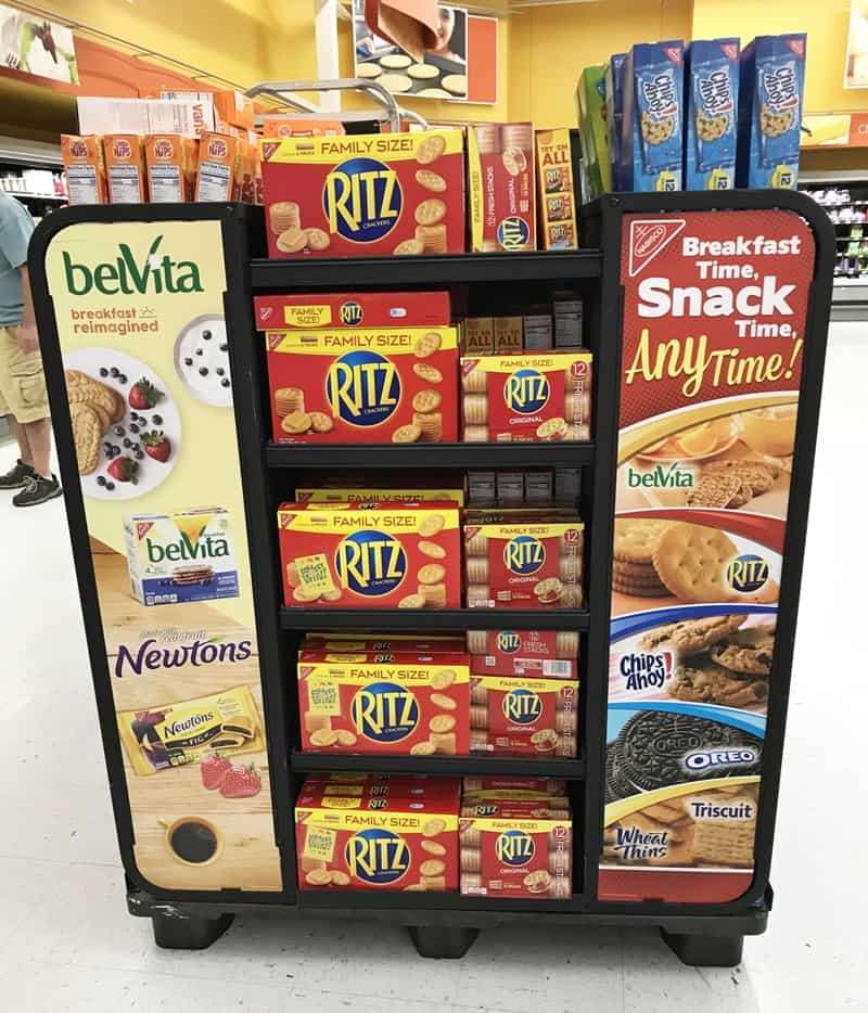 Walmart Snack Display