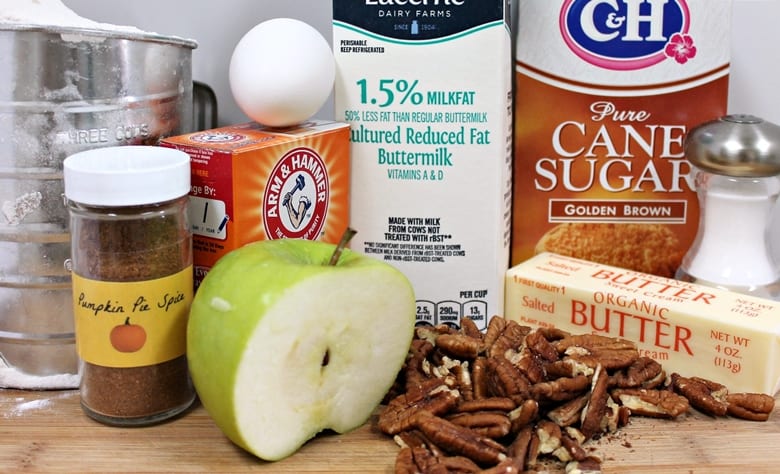 Soft Apple Cookie Ingredients