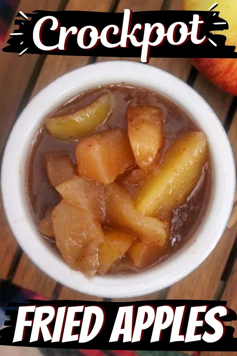 Cracker Barrel Fried Apples Recipe in the Slow Cooker