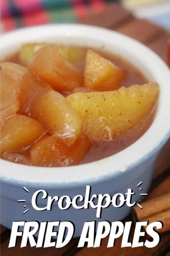 Crockpot Fried Apples