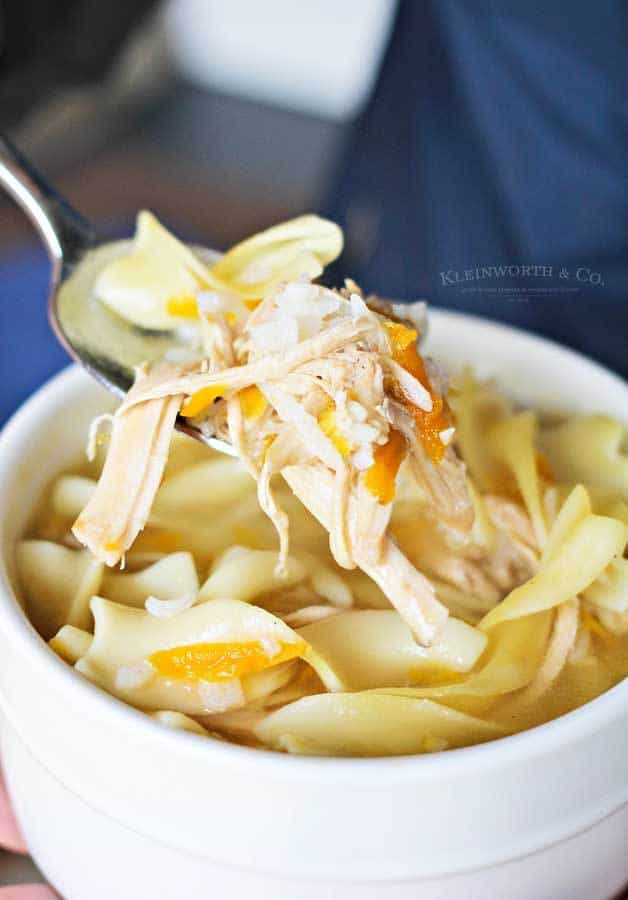 Crockpot Turkey Rice Soup from Kleinworth & Co.