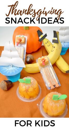 Fun Thanksgiving snacks for kids that are quick, easy, and inexpensive to make. These Thanksgiving snack ideas are great for lunchboxes or classroom treats.