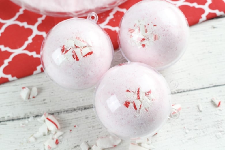 How to make peppermint bath bombs