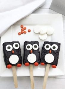 Penguin Rice Krispies Treats