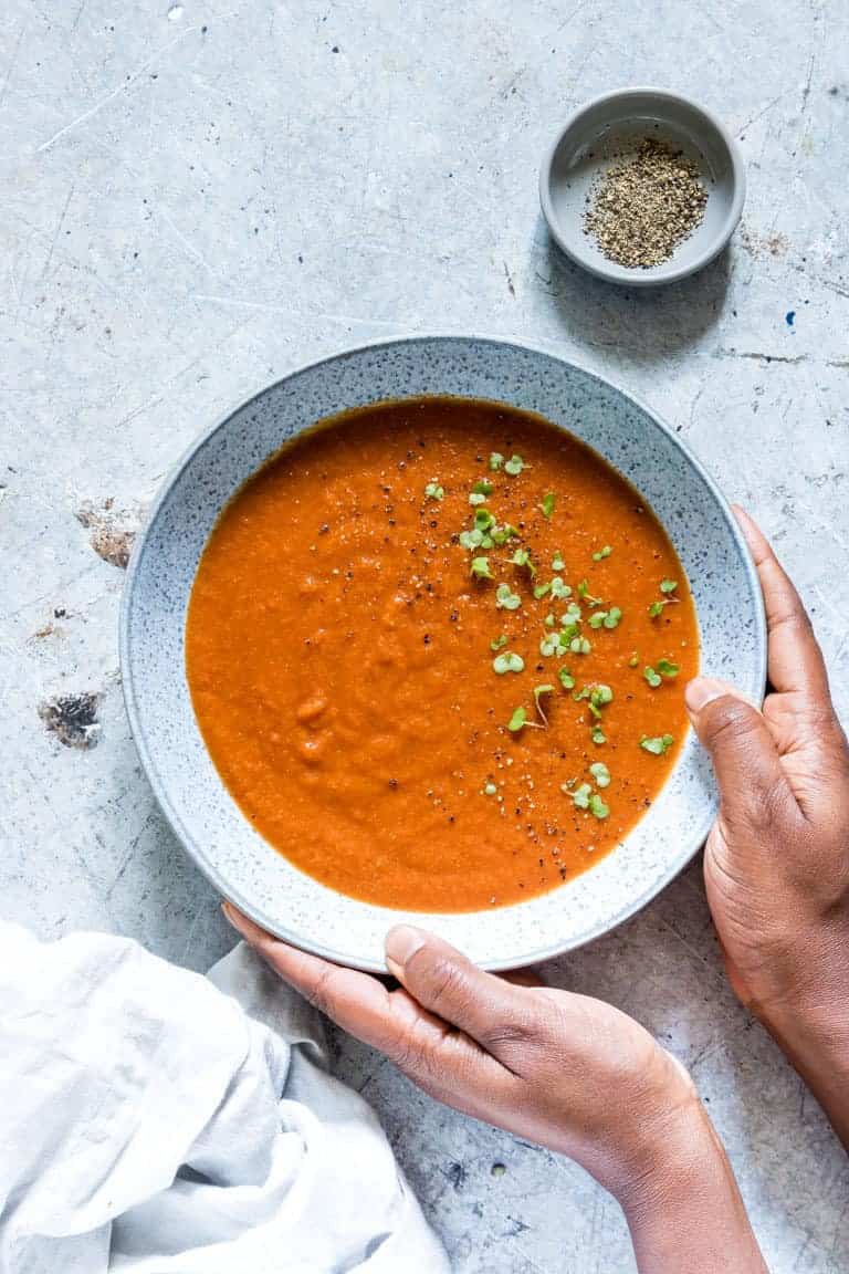 Slow Cooker Curried Tomato Soup from Recipes from a Pantry