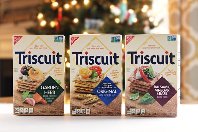 Triscuit Varieties - Original, Garden Herb, and Balsamic Vinegar & Basil