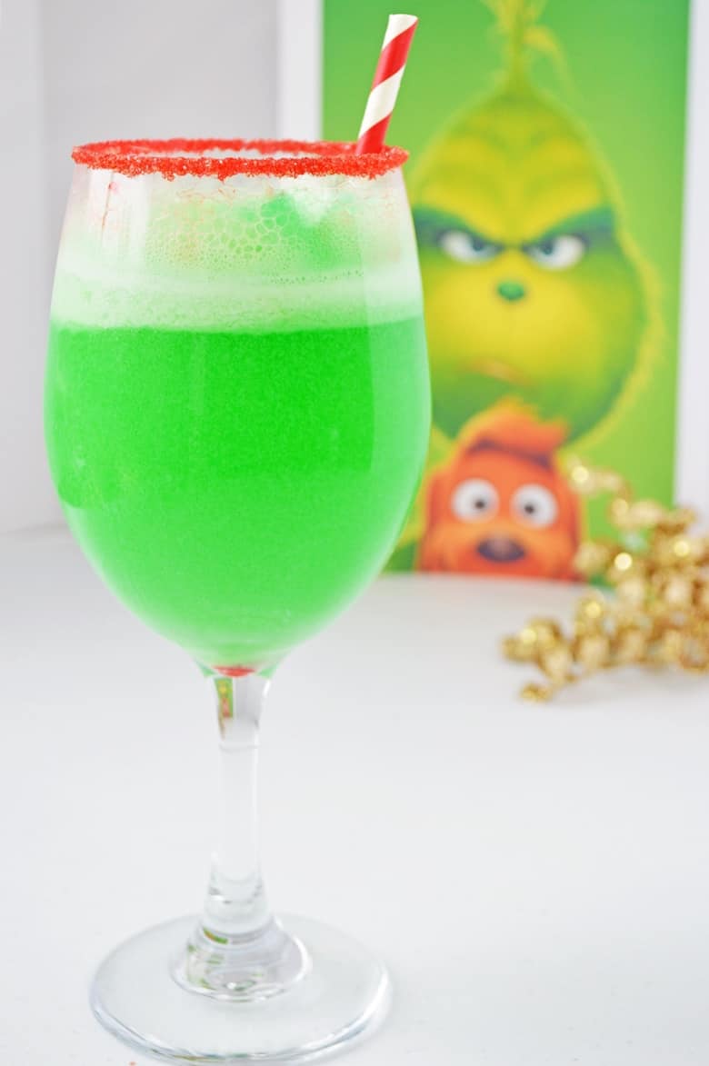 Christmas Drink Recipe: Grinch Punch