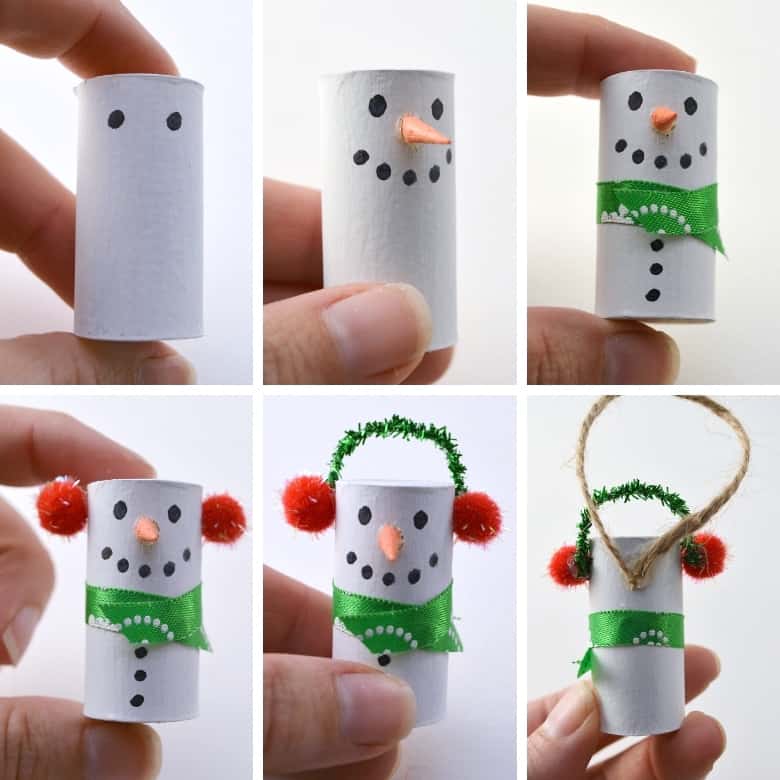 How to Make Wine Cork Snowman Ornaments