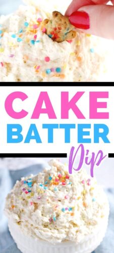 Cake Batter Dip