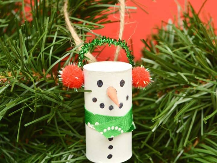Choose your color Frosty Lot of 1 Wine Cork Snowman Christmas Ornaments 