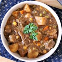 This Instant Pot beef stew recipe comes together in just one hour and is full of rich and hearty flavor.
