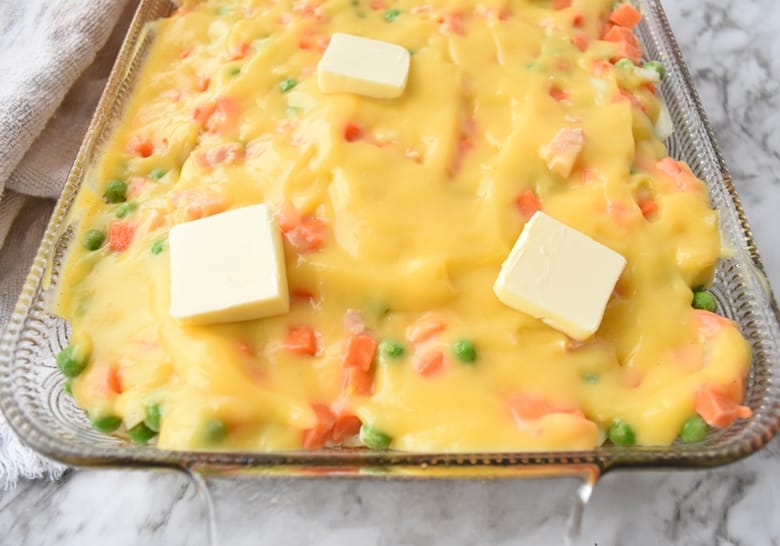 Chicken and rice casserole with cream of chicken soup