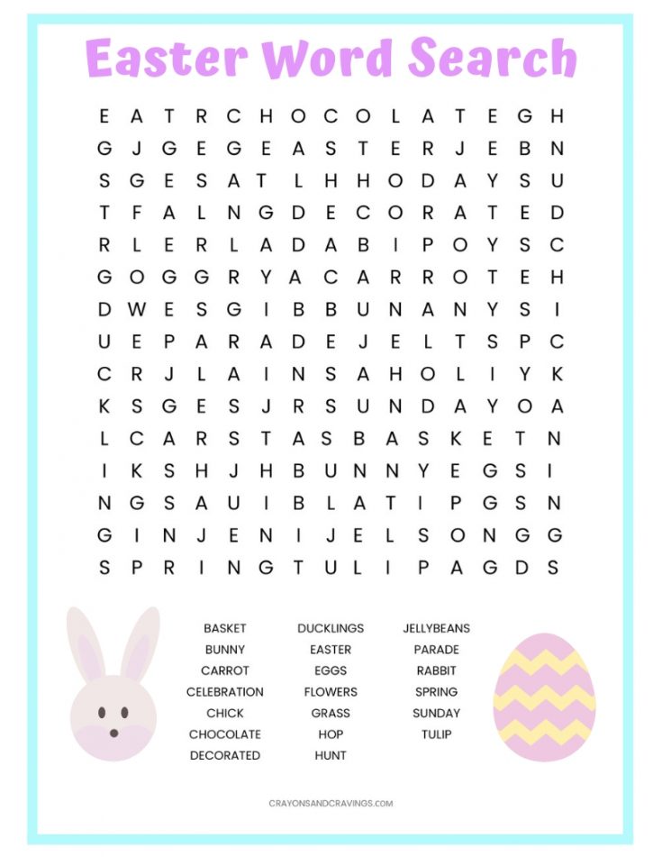 20  Fun Free Easter Printables for Kids