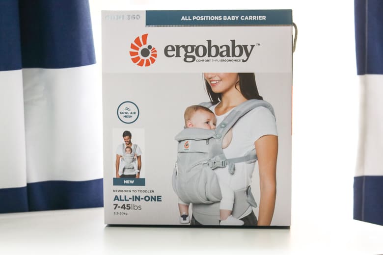 ErgoBaby Cool Air Mesh baby carrier review