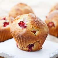 A sweet and fluffy homemade strawberry muffins recipe, made from scratch using fresh strawberries.A sweet and fluffy homemade strawberry muffins recipe, made from scratch using fresh strawberries.