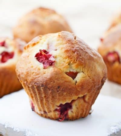 A sweet and fluffy homemade strawberry muffins recipe, made from scratch using fresh strawberries.A sweet and fluffy homemade strawberry muffins recipe, made from scratch using fresh strawberries.