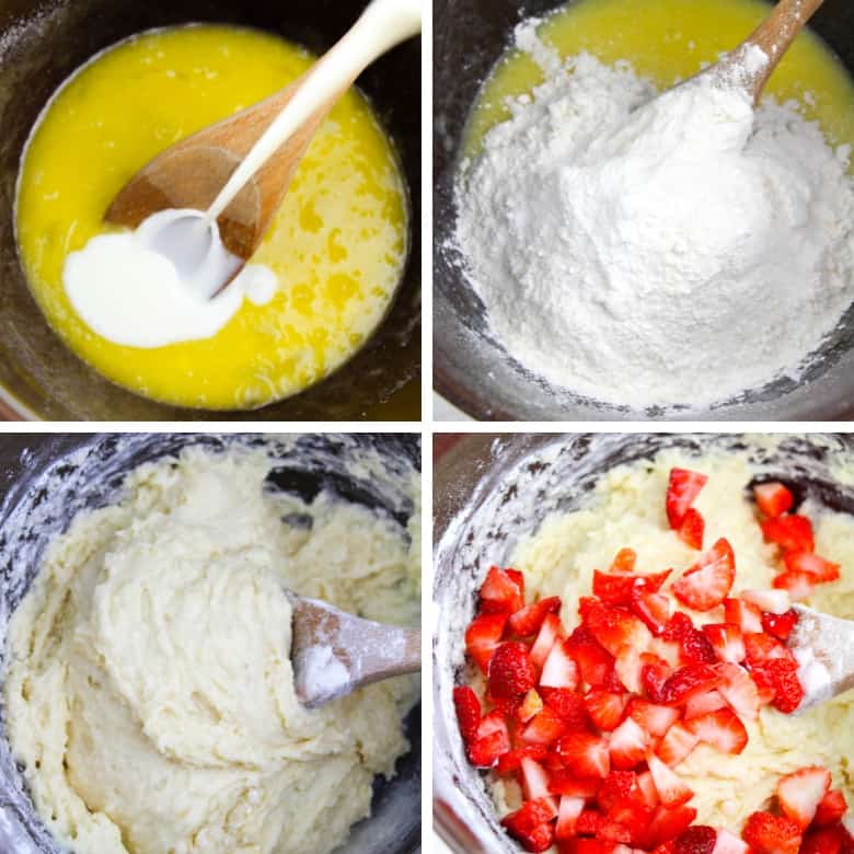How to Make Strawberry Muffins