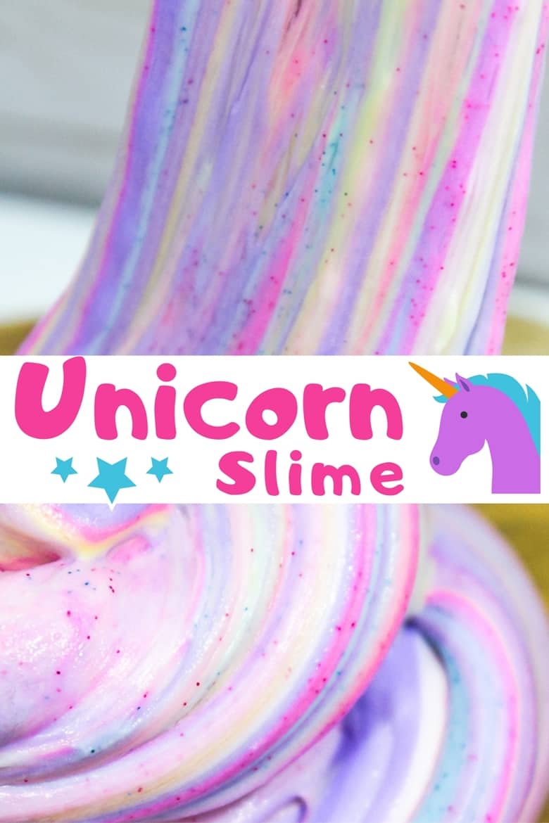 Have a little unicorn lover at home? Learn how to make this beautiful borax-free, glittery and fluffy unicorn slime at home. 