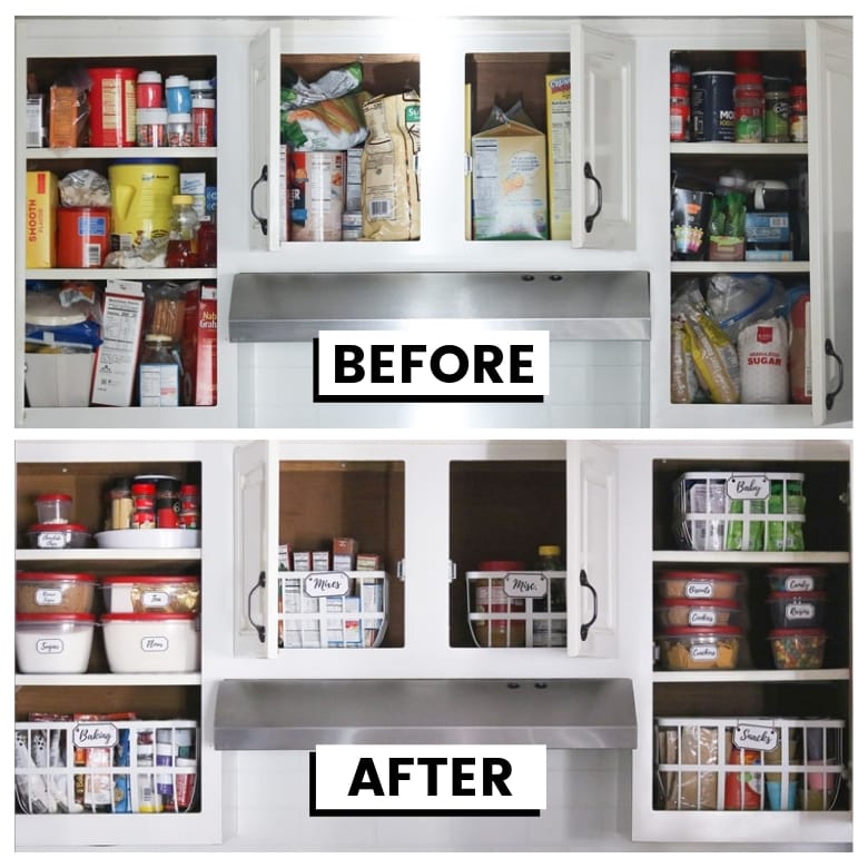 Organizing A Pantry Hall Of Fame: Before & After Pictures