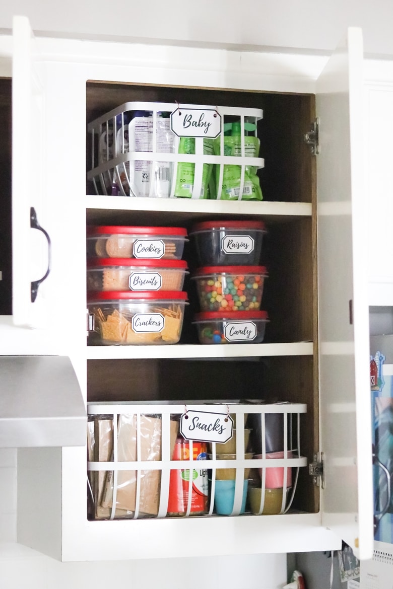 Pantry Organization After