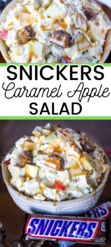 Snickers Caramel Apple Salad