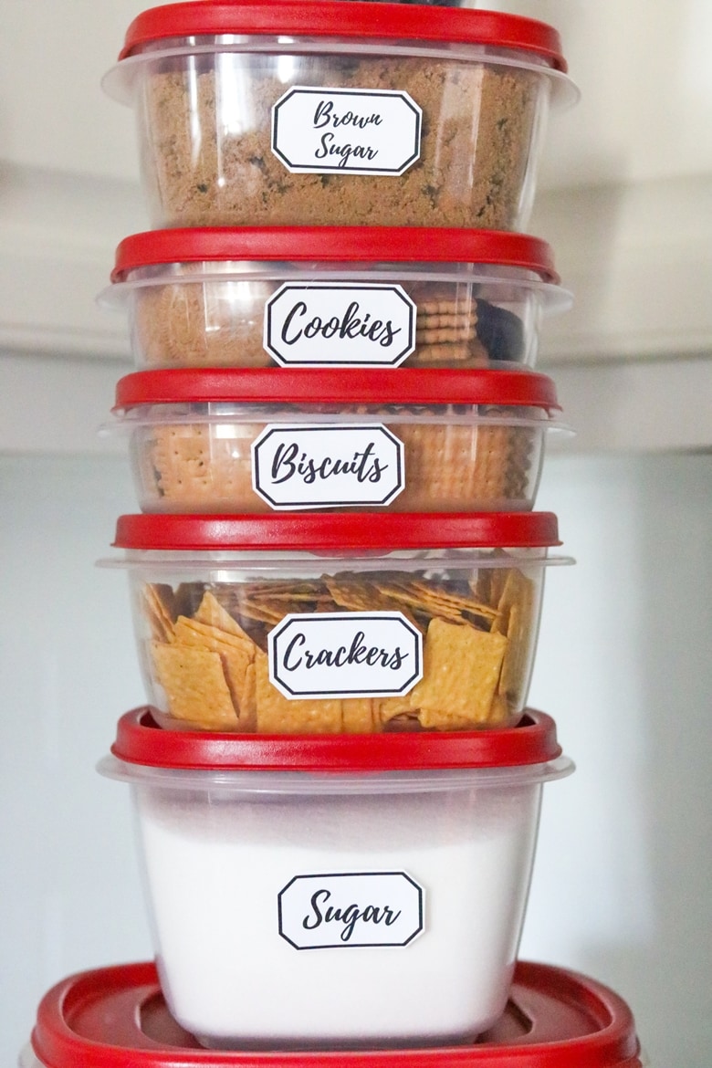 FREE Labels to Organize your Pantry - Abundance of Everything