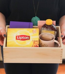 DIY Tea Time Gift Basket
