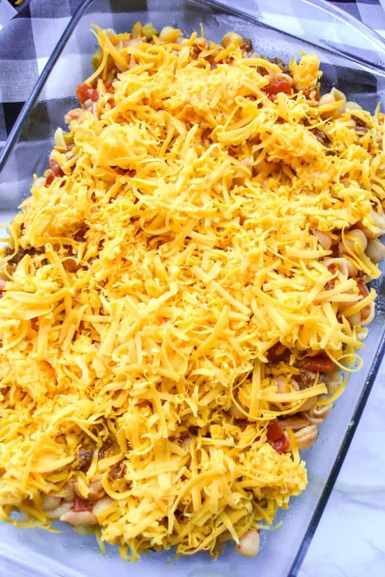 Cheeseburger Casserole Recipe