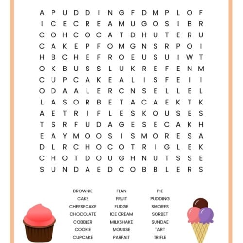 25+ FREE Printable Word Searches