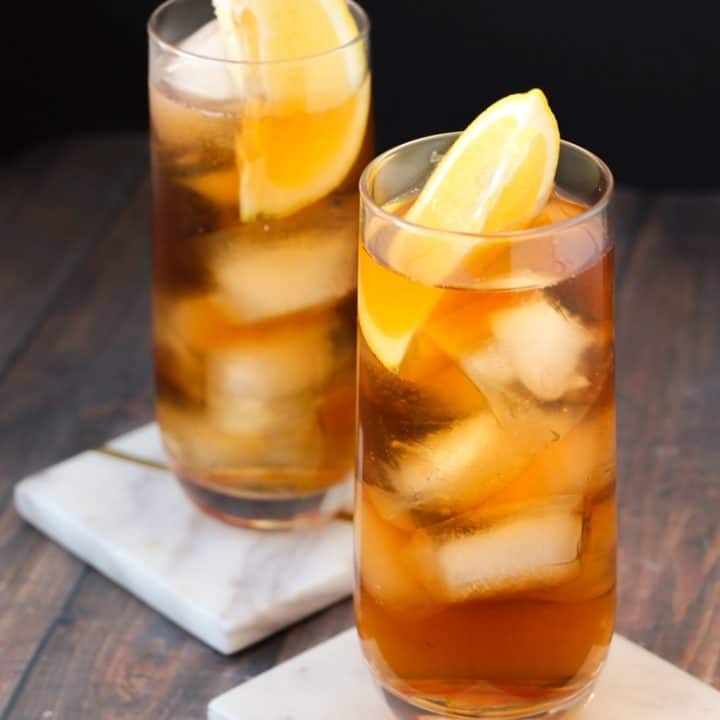 Made with 4 different liquors, the long island iced tea is the kind of mixed drink that you will only need one of -- it is strong!