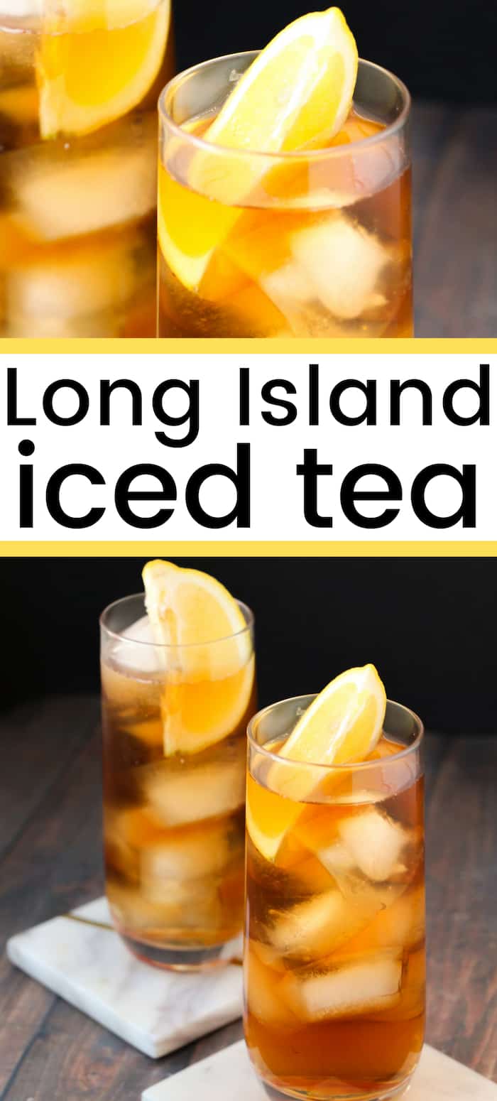 Made with multiple liquors, the long island iced tea is the kind of mixed drink that you will only need one of -- it is strong!