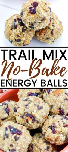 Trail Mix No-Bake Energy Balls