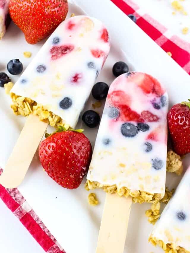 Breakfast Yogurt Popsicles Story