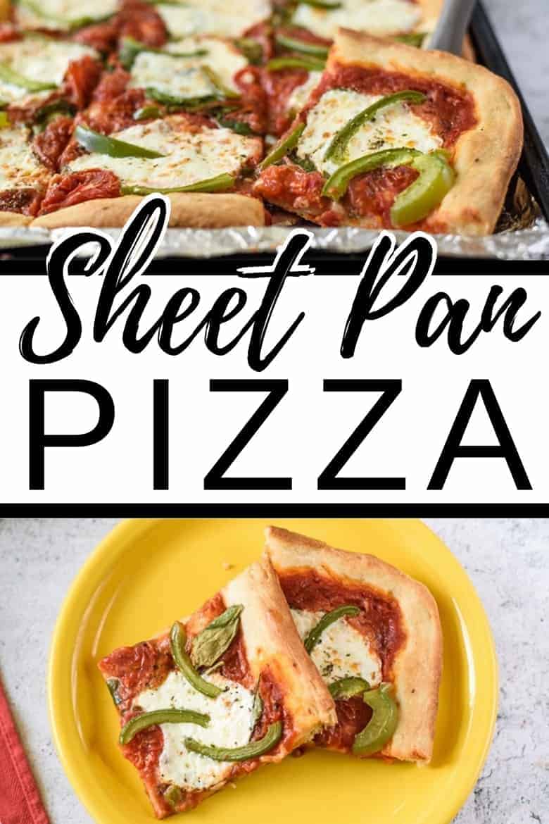 Sheet Pan Pizza Recipe with Delicious Homemade Dough