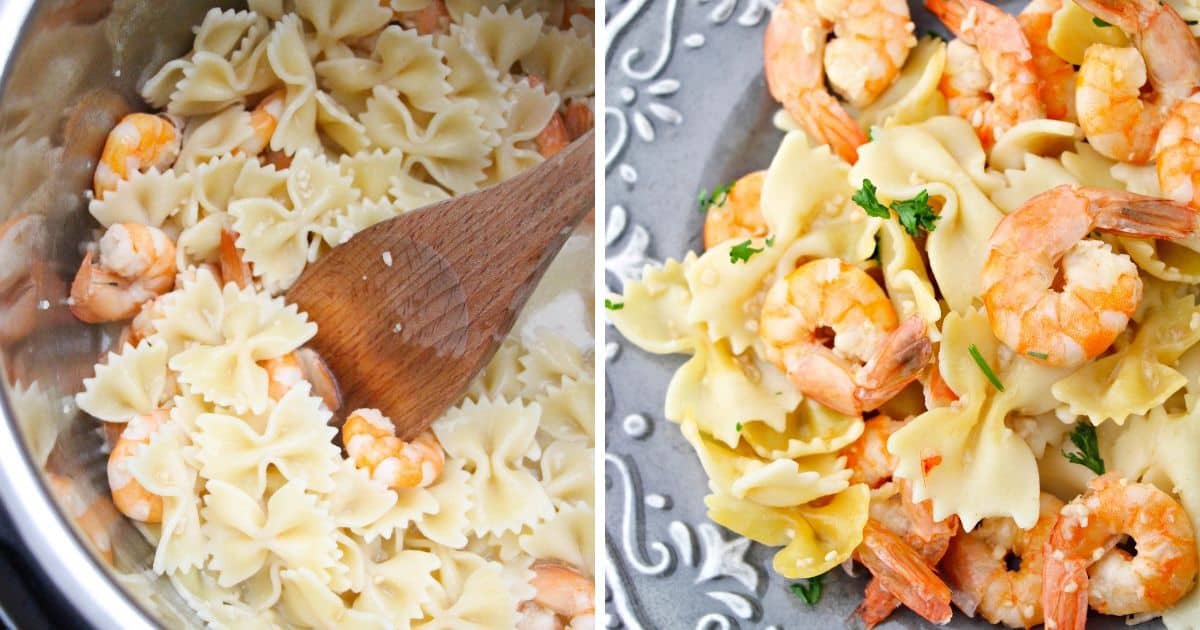 Instant Pot Shrimp Scampi Recipe